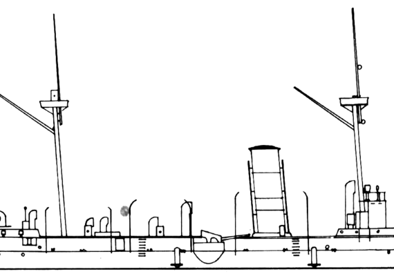 China - Chih Yuan [Protected Cruiser] - drawings, dimensions, pictures